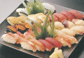 【かみ村】握り寿司